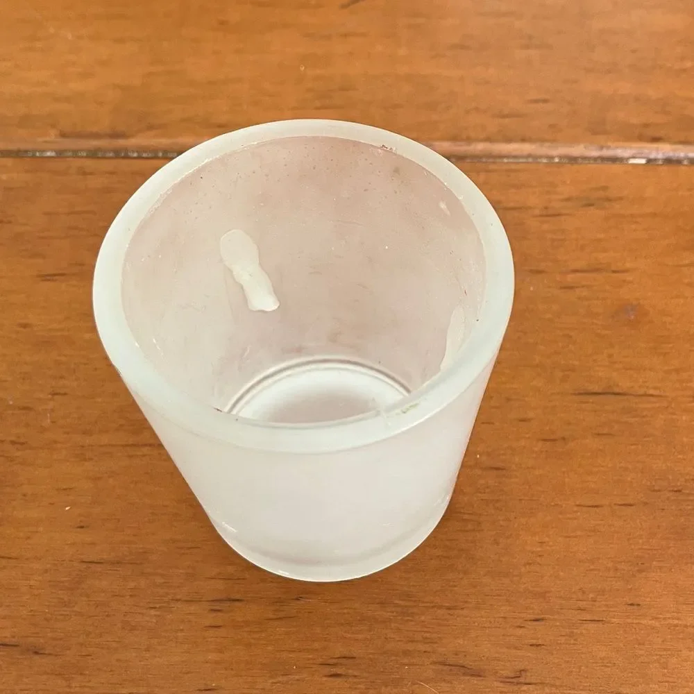 Frosted Votive Candle